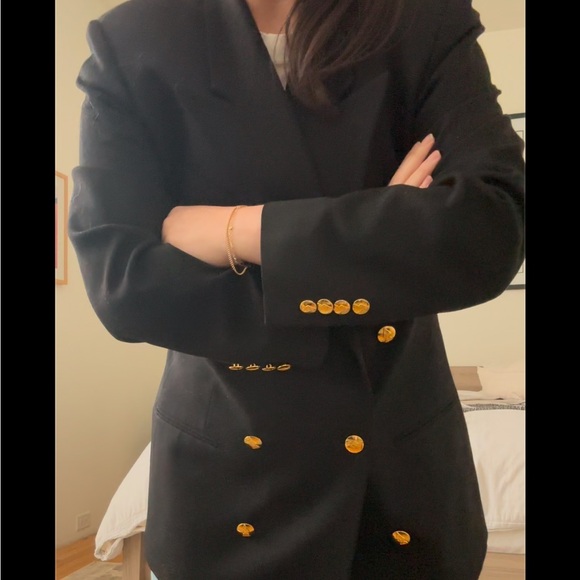 100% Wool Vintage Blazer Sz L - Picture 2 of 7